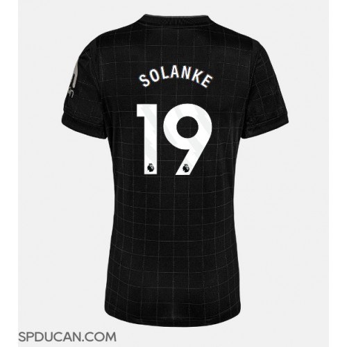 Zenski Nogometni Dres Tottenham Hotspur Dominic Solanke #19 Gostujuci 2025-26 Kratak Rukav